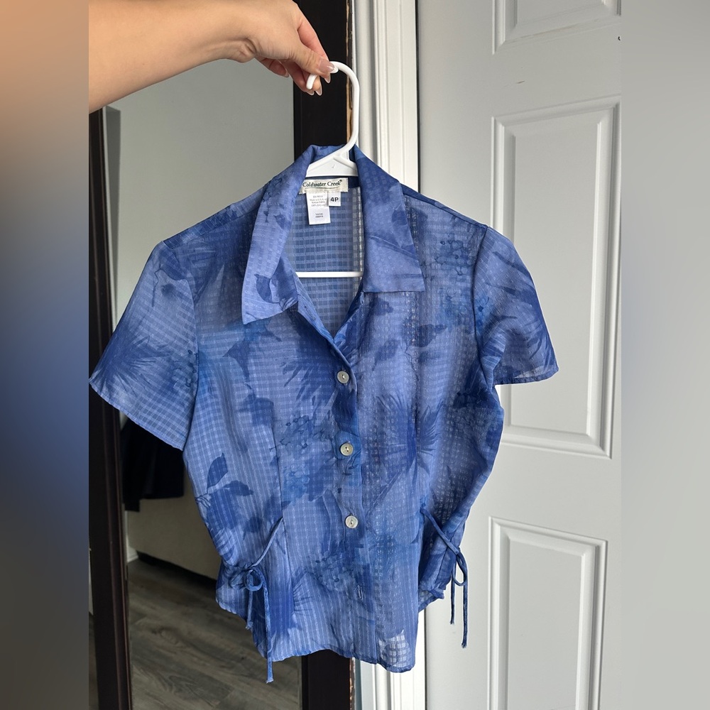 Button Up Blouse - image 1